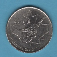 (2KA74) Kanada 25 centów, 2008