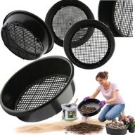 SITKO SITO OGRODOWE DO PRZESIEWANIA REGULOWANE ZIEMI KOMPOSTU KAMIENI 36CM