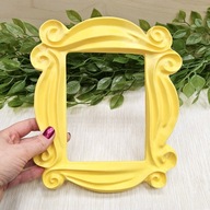Kultowa żółta ramka 3D na drzwi z serialu Przyjaciele Friends, 25x20,5 cm