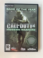 Call of Duty 4 Modern Warfare Game of the Year Edition GOTY PL PC
