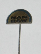 MAN B & W silnik dwusuwowy Odznaka