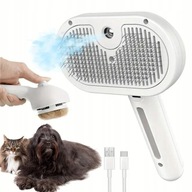 Pet Steam Care 3 w 1 szczotka parowa do sierści z odżywką