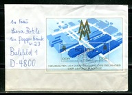 A53735)DDR Bl 99 Brief in die BRD