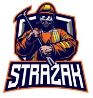 NAKLEJKA UV STRAŻAK LAMINAT na samochód OSP 20 cm