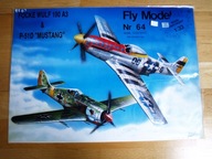 Fly Model 64 Focke Wulf 190 A3 & P-51D Mustang + kabinki