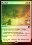 MTG Sunfall (V.2) PMOM FOIL Rare