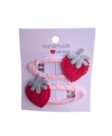 Mini spineczki do włosów truskawki 2 szt.