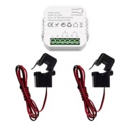 LICZNIK ENERGII DWUKIERUNKOWY ZIGBEE - 2 PRZEKŁADNIKI JEDNOFAZOWY CT 80A