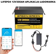 12V 300Ah 12,8V 3840Wh LiFePO4 Bateria Akumulator Smart BMS bluetooth APP