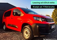 Peugeot Partner 4x4 Long Premium Bezwypadkowy, FV23, 4x4, KredytowanieLeas