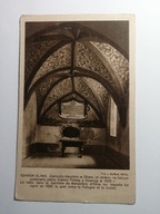 GDAŃSK - OLIWA 1930- ZAKRYSTJA ZE STOŁEM - PODPISANIA POKOJU POLSKA SZWECJA