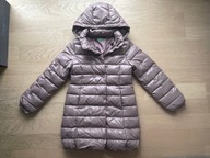 Kurtka puchowa długa , płaszcz BENETTON rozm.150 JAK NOWA
