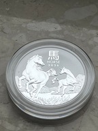 Moneta srebrna Lunar III Rok konia 2026 2 oz