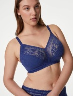 Śliczna markowa bielizna M & S 4630 INDIGO UK 32F EUR 70G