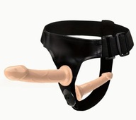 Podwójny Strap-On na Pasach – Do Peggingu i Zabawy dla Par