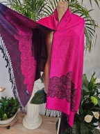 Cashmere apaszka szal chusta chustka kaszmir 175cm