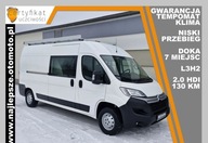 Citroen Jumper, L3H2, NISKI PRZEBIEG, BRYGADOWKA, 7 miejsc, DOKA, tempomat