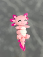 Aksolotl Ala TOTI breloki PRZYTUŁAPKI