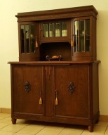 STARY DĘBOWY KREDENS Z KLIMATEM EPOKI