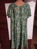 Sukienka rozkloszowana XL 44 46 maxi jak nowa