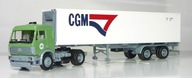 Herpa MB NG EKB z naczepa z kontenerem chlodzonym CMA CGM