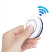 PILOT radiowy RF BEZPRZEWODOWY PRZEŁĄCZNIK PRZYCISK SONOFF 433MHz niebieski