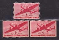 USA** Samolot Douglas DC-4, z arkusza i z zeszyciku Mi 500 A, D, E