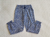 Cool Club spodnie granat w kwiatki nowe roz 128