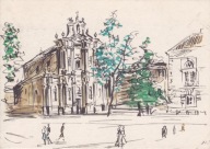 WARSZAWA - KOŚCIÓŁ WIZYTEK - ANTONI UNIECHOWSKI