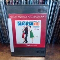 Dlaczego nie, film DVD, koperta przełożona w box, stan płyty bdb