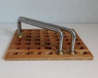 TRIP TRAP SKAGERAK drewno serwetnik filtry teak DENMARK VINTAGE UNIKAT