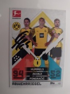 Karta topps match attax autograf Bundesliga Borussia Mats Hummels