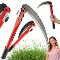 SIERP SKŁADANY GŁADKI KOSA DO PODCINANIA TRAWY SKŁADANY NÓŻ RĘCZNY MOCNY