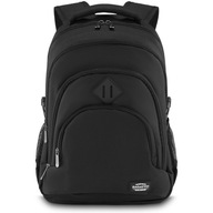 DUŻY PLECAK SZKOLNY MĘSKI CZARNY SPORTOWY LAPTOP 17” ZAGATTO