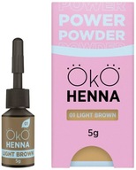 Henna pudrowa do brwi OkO #01 Light brown 5g