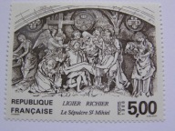 Francja - płaskorzeźba w kościele St. Michel - Mi. 2689 **