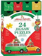 Puzzle EUROGRAPHICS Kalendarz Adwentowy: Volkswagen 24 x 50 elementów