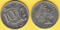 Australia 10 Cents 2002 r.