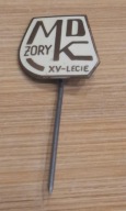 MDK ŻORY XV LAT odznaka