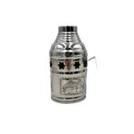Komin Wiatrochron do Fajki Wodnej Shishy Sziszy Hookah | Silver M03 Rozm.S