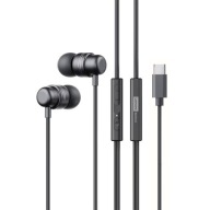Słuchawki przewodowe Lenovo Services YF22 USB-C czarne