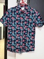 R Koszula hawajska Peter Werth baśniowe kompozycje kwiatowe bawełna 100%