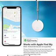 Macaron Lokalizator tracker Tag (Apple only) biały