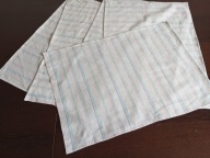 ŚCIERKI KUCHENNE LNIANE 54 / 38 cm. 5 szt. JAK NOWE. z1