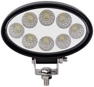 Reflektor halogen roboczy do pojazdu 24 W wodoodporność IP67 moc 2280LM