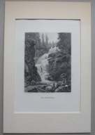 SZKLARSKA PORĘBA WODOSPAD KAMIEŃCZYKA, DOLNY ŚLĄSK, DER ZACKENFALL