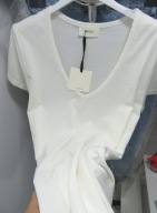 VICOLO t shirt bawełniany BASIC biała BIANCCO r.UNIWERSALNY