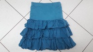 Spódniczka dziewczęca z falbanami, rozm. ok. 140