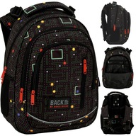 BACKUP PLECAK SZKOLNY MŁODZIEŻOWY DLA CHŁOPCA PACMAN CZARNY