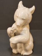 Figurka Miś Allach – Model nr 5 – Proszący Niedźwiadek Proj. Theodor Kärner